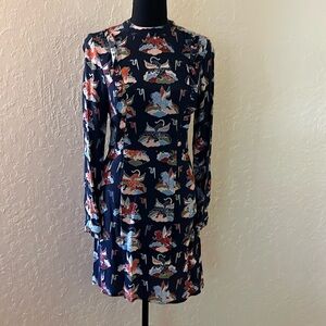 Eleven Pairs knee‎ high long sleeve dress